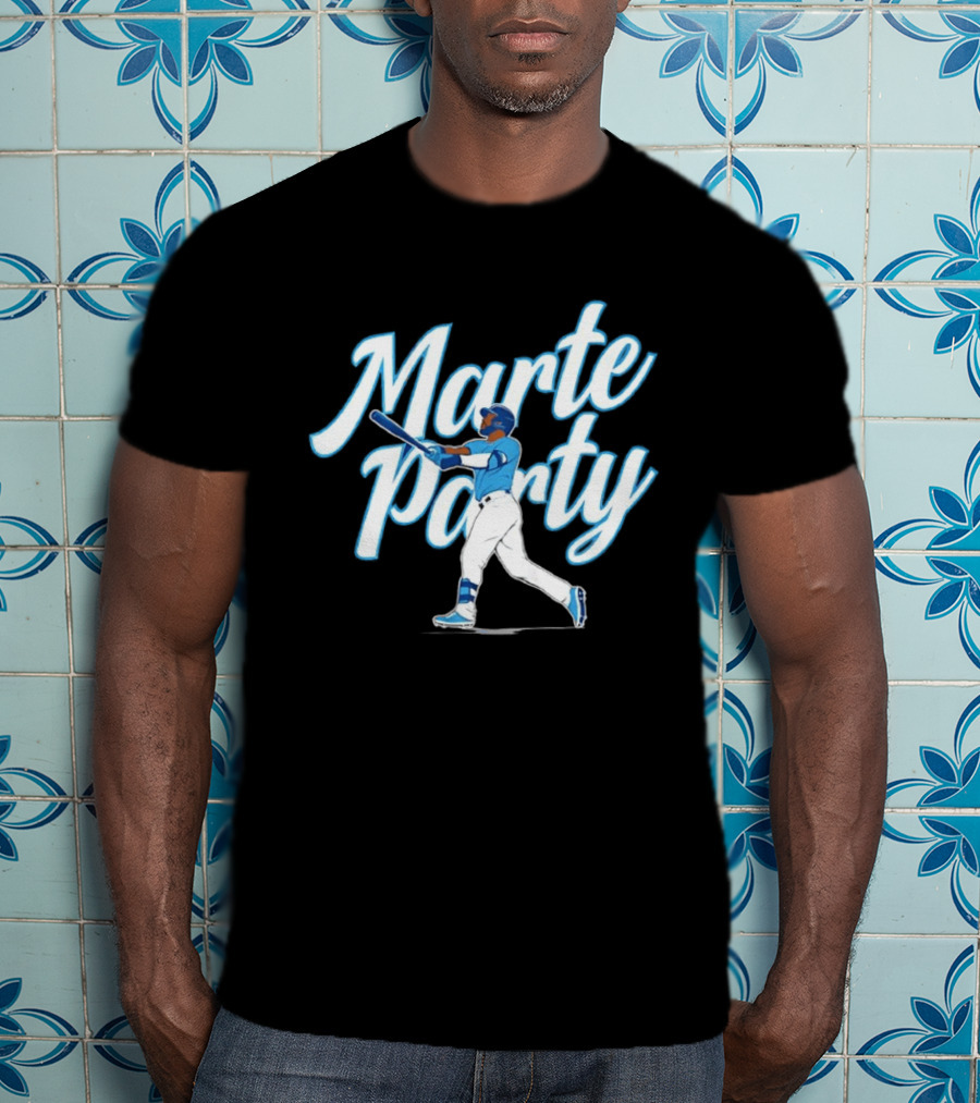 Marte Party Kansas City Royals Starling Marte MLB T-Shirt