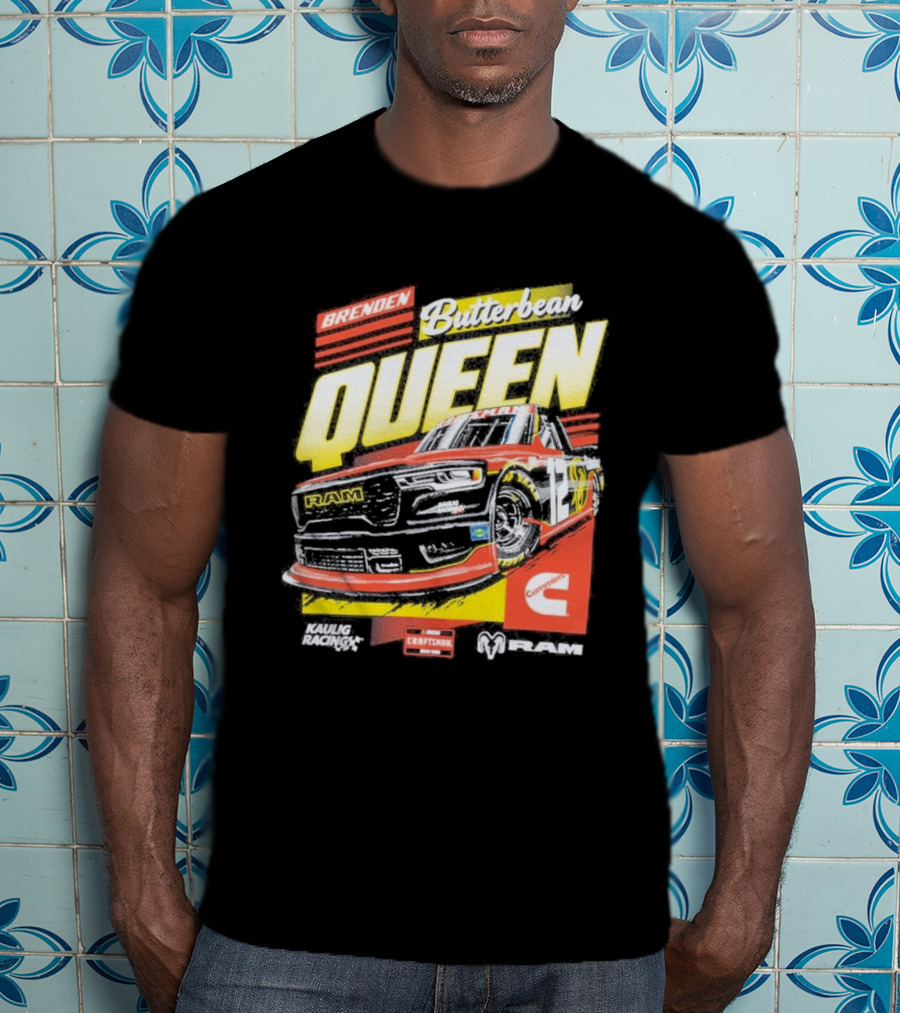 Brenden Butterbean Queen Kaulig Racing Cummins Cottonelle NASCAR Car T-Shirt