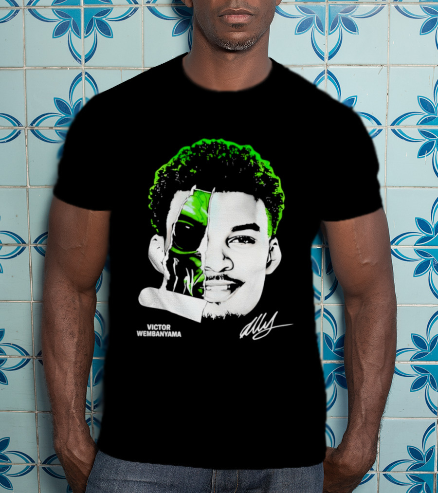 Victor Wembanyama Alien San Antonio Spurs NBA Basketball T-Shirt
