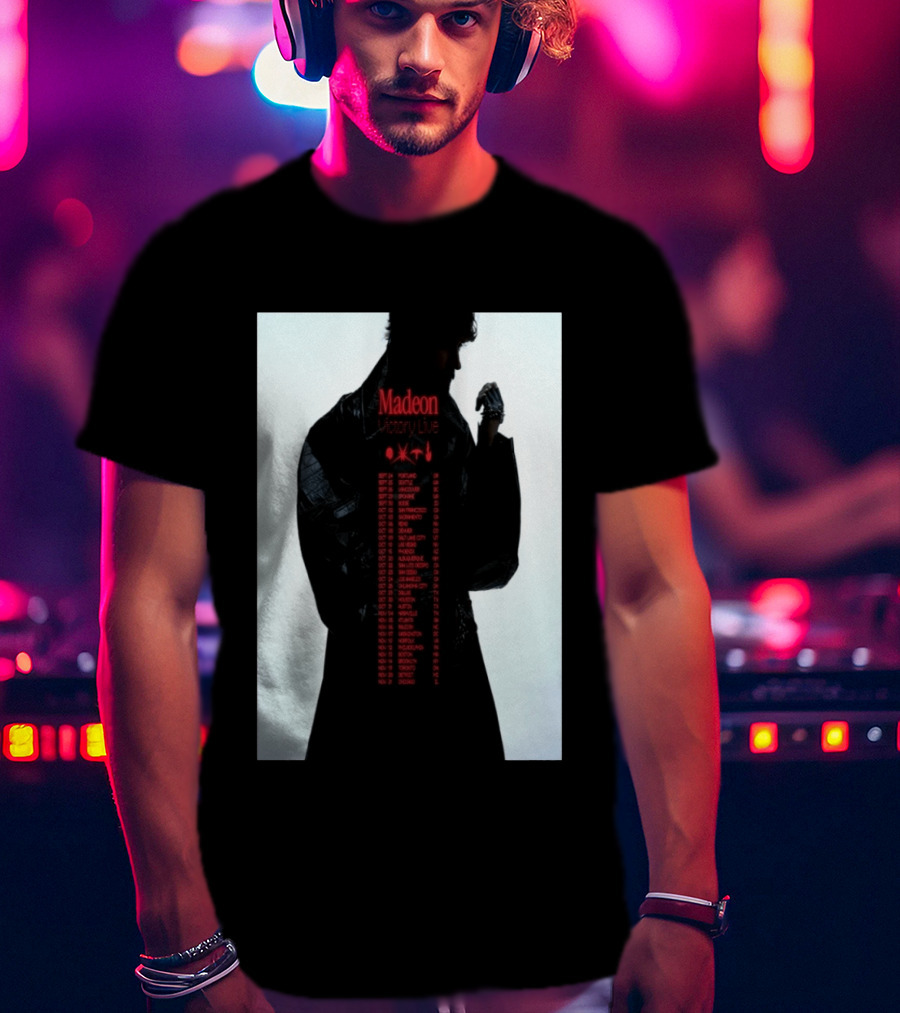 Madeon Victory Live Tour 2026 Portland To Chicago Dates T-Shirt