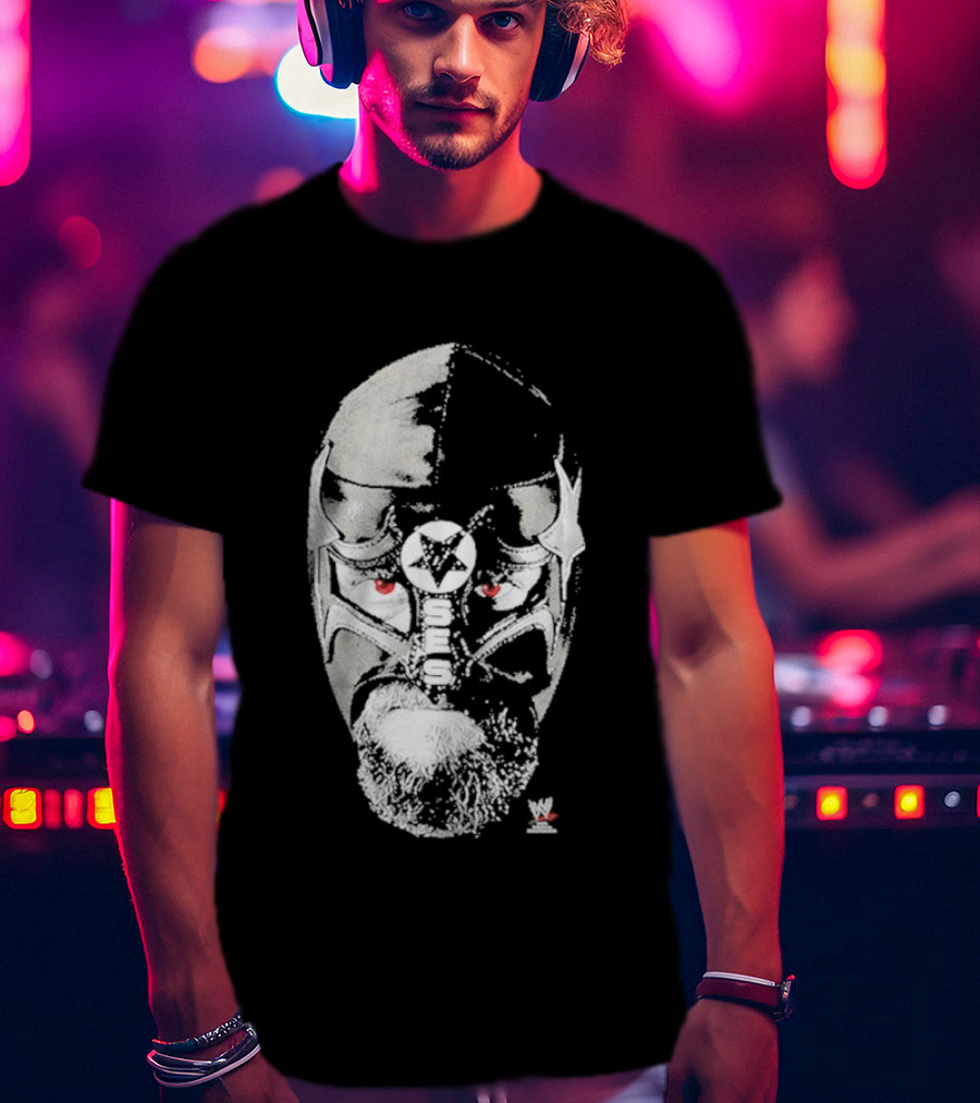 WWE CM Punk Mask Way Of Life Face Paint T-Shirt