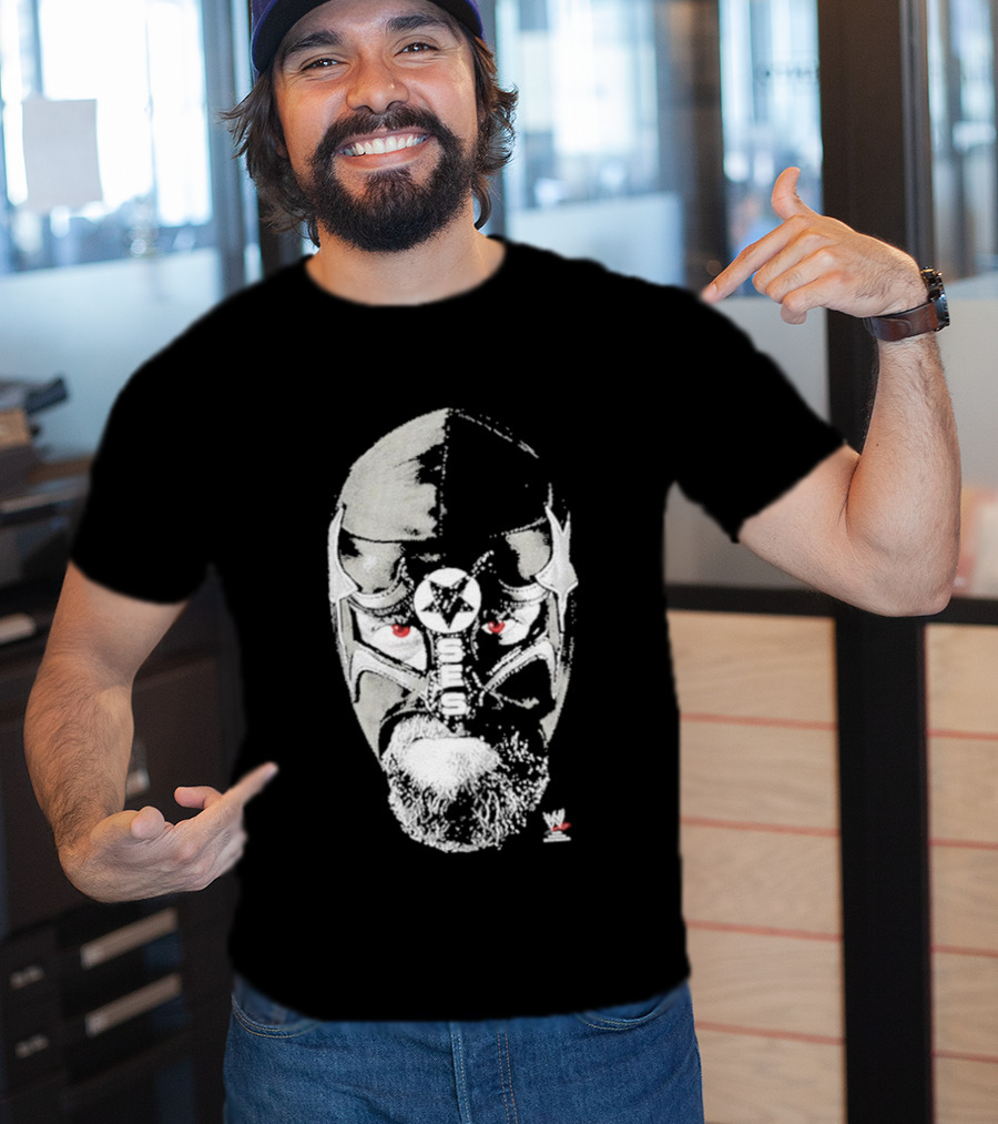 WWE CM Punk Mask Way Of Life Face Paint T-Shirt