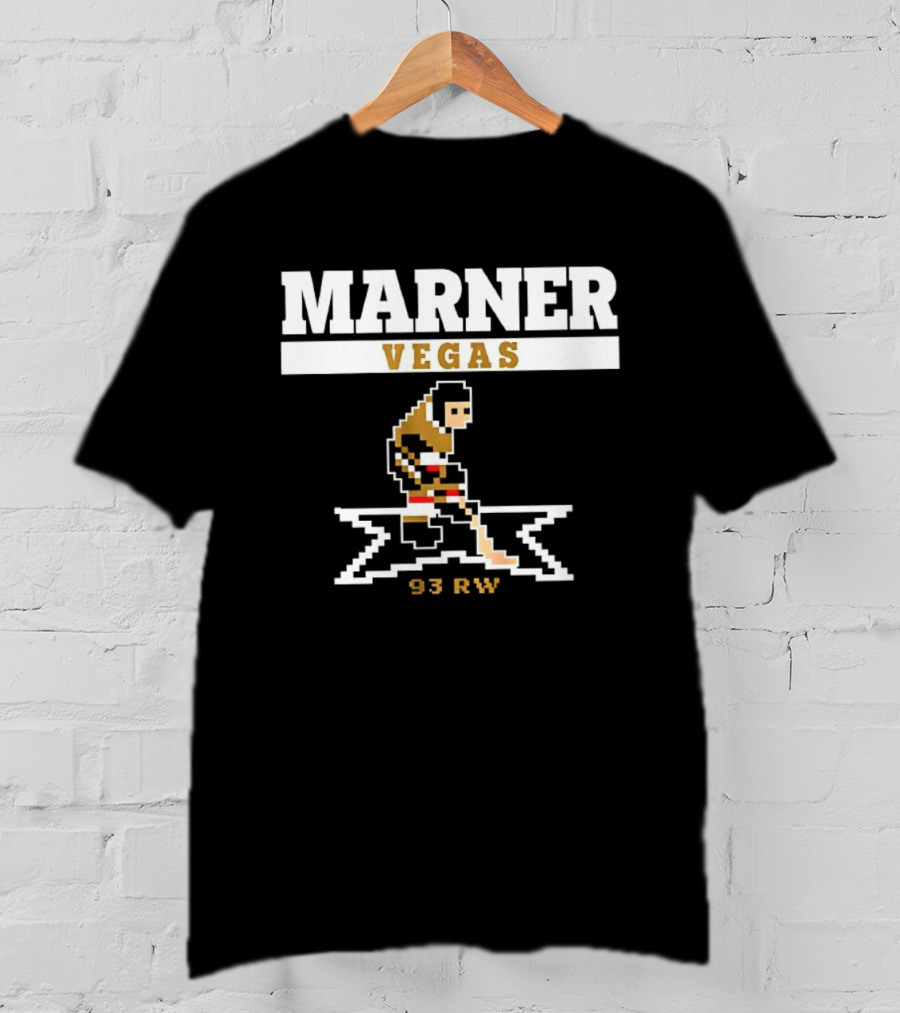 Mitch Marner Vegas Golden Knights NHL 93 RW 8 Bit Hockey T-Shirt