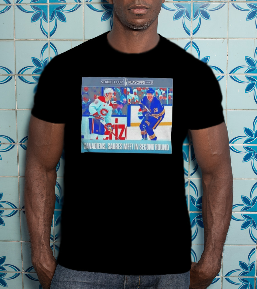 Stanley Cup Playoffs 2026 Canadiens Sabres Meet In Second Round T-Shirt