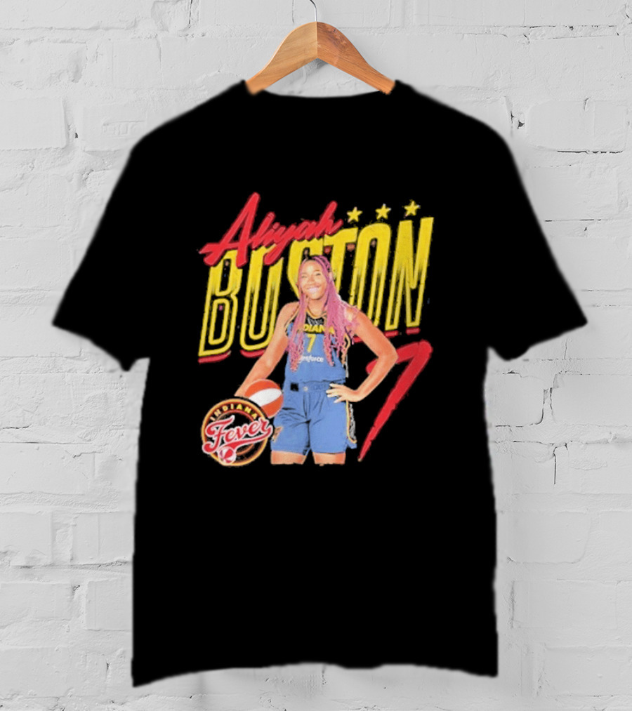 Aliyah Boston 7 Fever WNBA Basketball Star T-Shirt