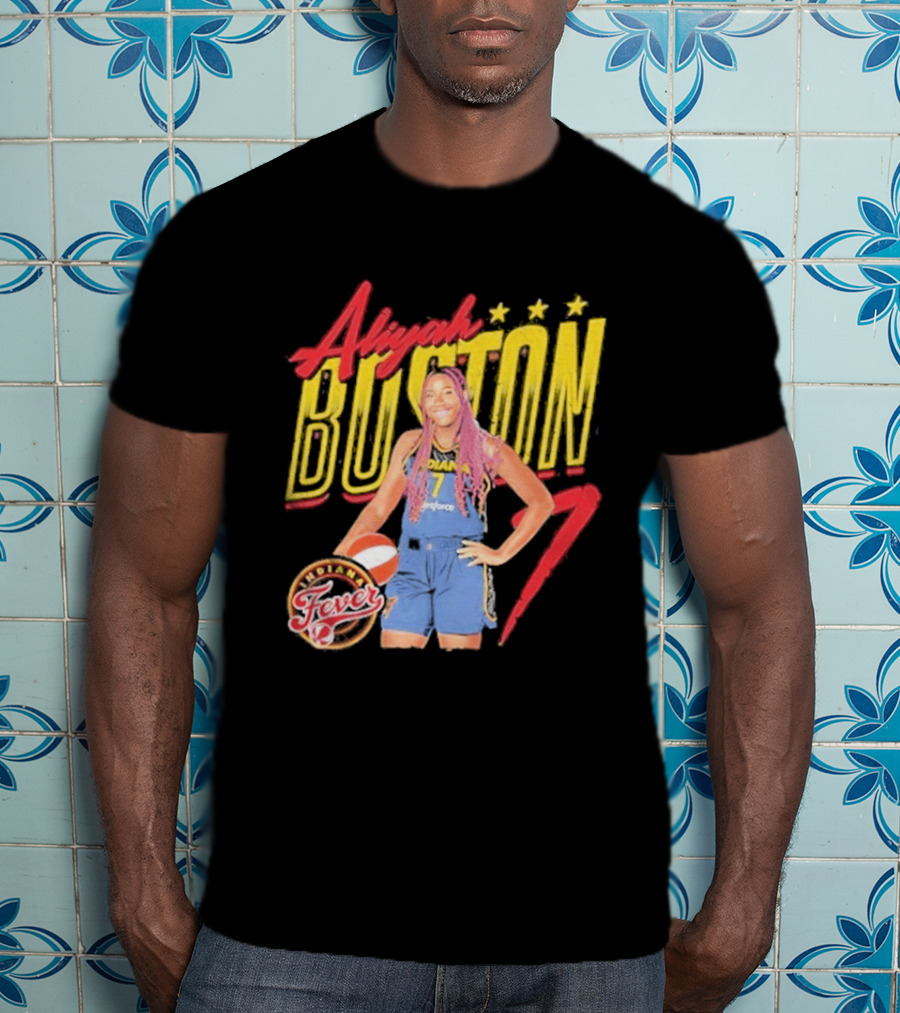 Aliyah Boston 7 Fever WNBA Basketball Star T-Shirt
