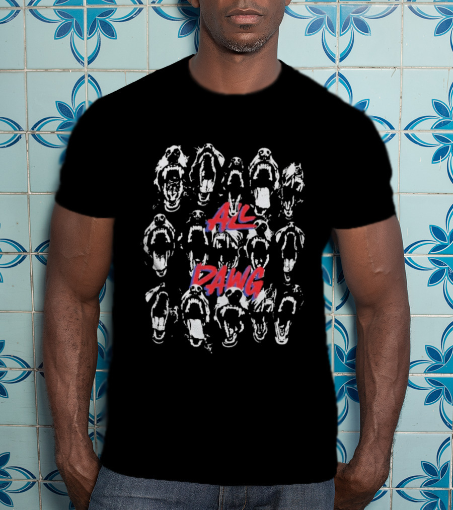 ALC Dawg Scary Dog Daniss Jenkins All Dawg T-Shirt