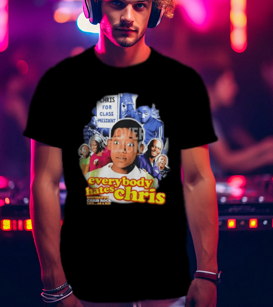 Everybody Hates Chris Inspired By Chris Rock Chris For Class President T-Shirt