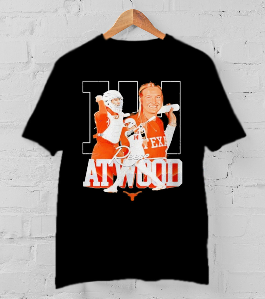 Texas Longhorns Reese Atwood 14 Sports T-Shirt