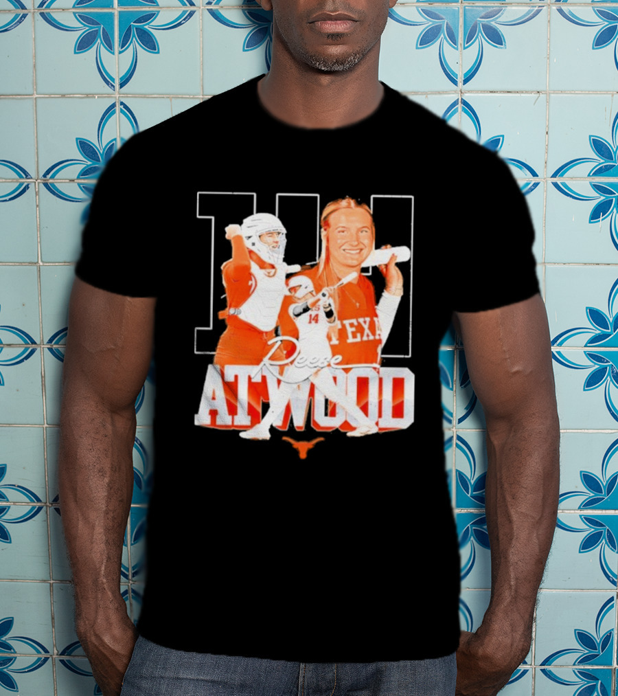 Texas Longhorns Reese Atwood 14 Sports T-Shirt