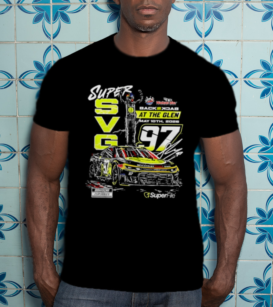 Super SVG 97 At The Glen NASCAR Cup Series Win By Shane Van Gisbergen T-Shirt