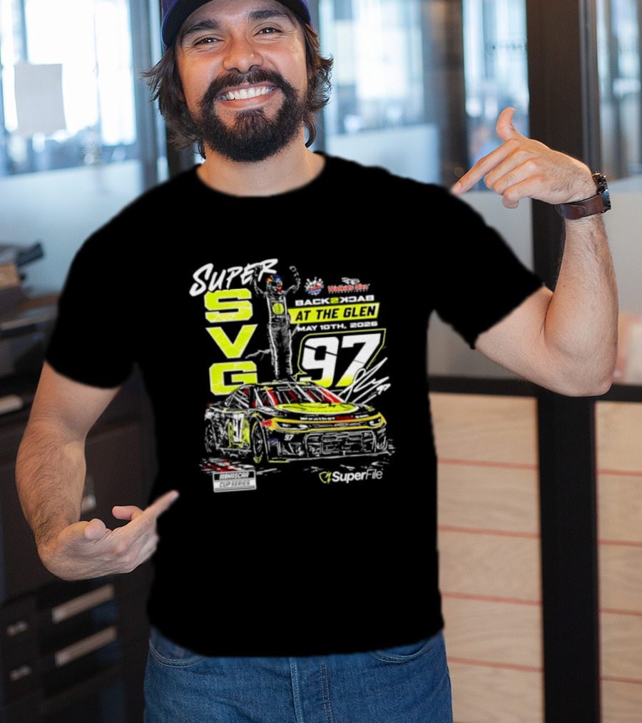 Super SVG 97 At The Glen NASCAR Cup Series Win By Shane Van Gisbergen T-Shirt