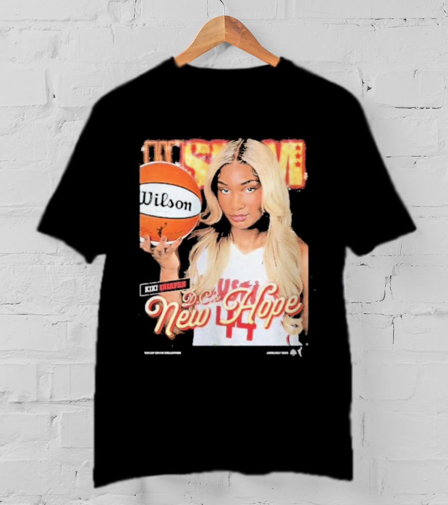 SLAM 262 DC's New Hope Washington Mystics Kiki Iriafen T-Shirt