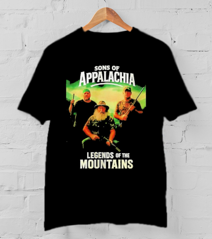 Sons Of Appalachia Legends Of The Mountains Rugged Wilderness Guardians T-Shirt