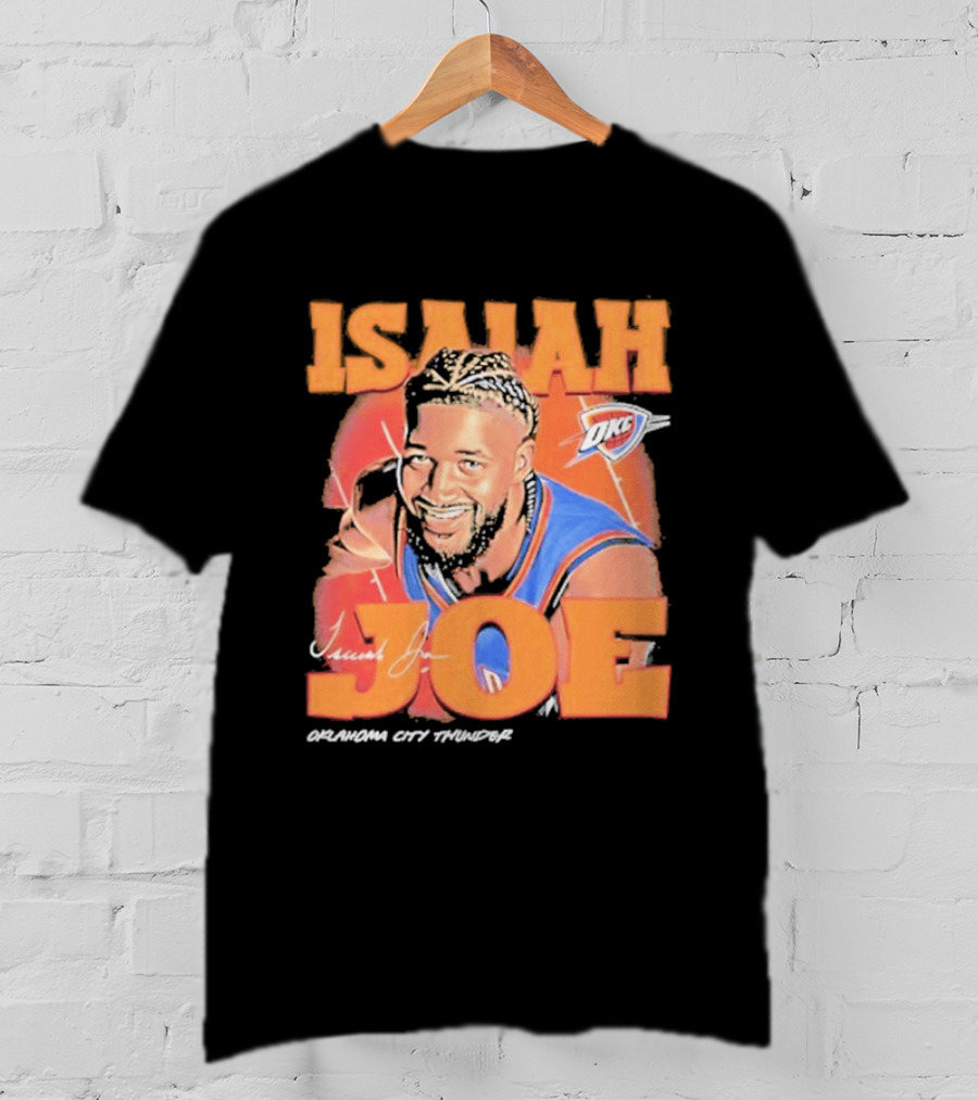 Isaiah Joe Oklahoma City Thunder Airbrush Signature T-Shirt