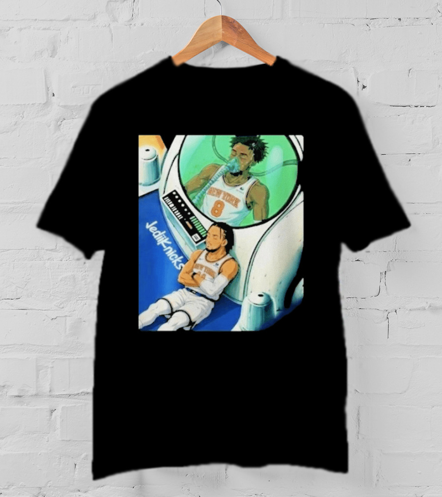 Jalen Brunson OG Anunoby New York Knicks 2026 Jedi+Knicks T-Shirt