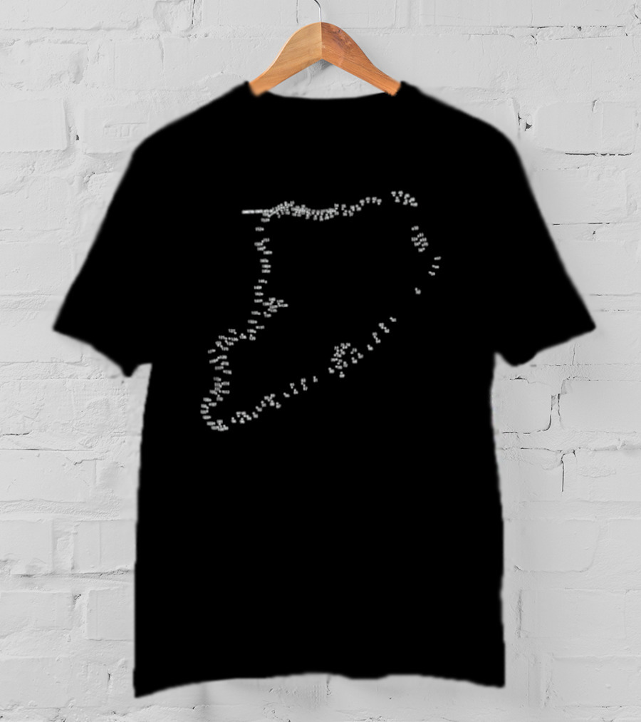 Staten Island Connect The Dots Outline Puzzle T-Shirt