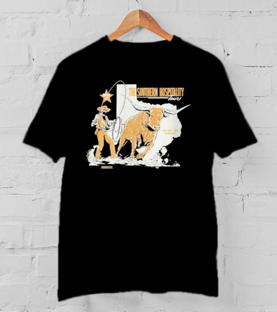 Whiskey Myers The Southern Hospitality Tour Live And Loud Austin Texas 05 17 2026 T-Shirt