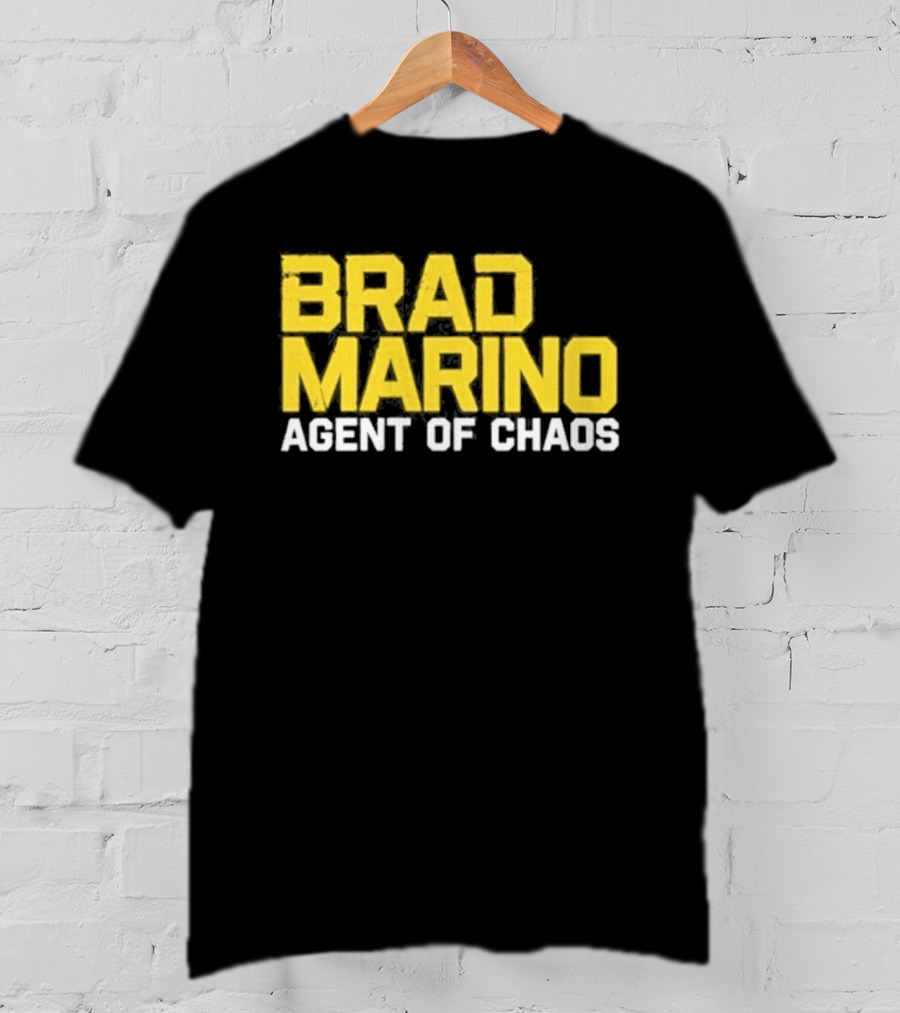 Brad Marino Agent Of Chaos Yellow T-Shirt