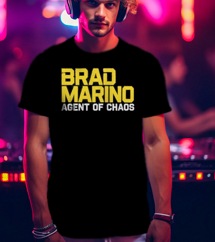 Brad Marino Agent Of Chaos Yellow T-Shirt