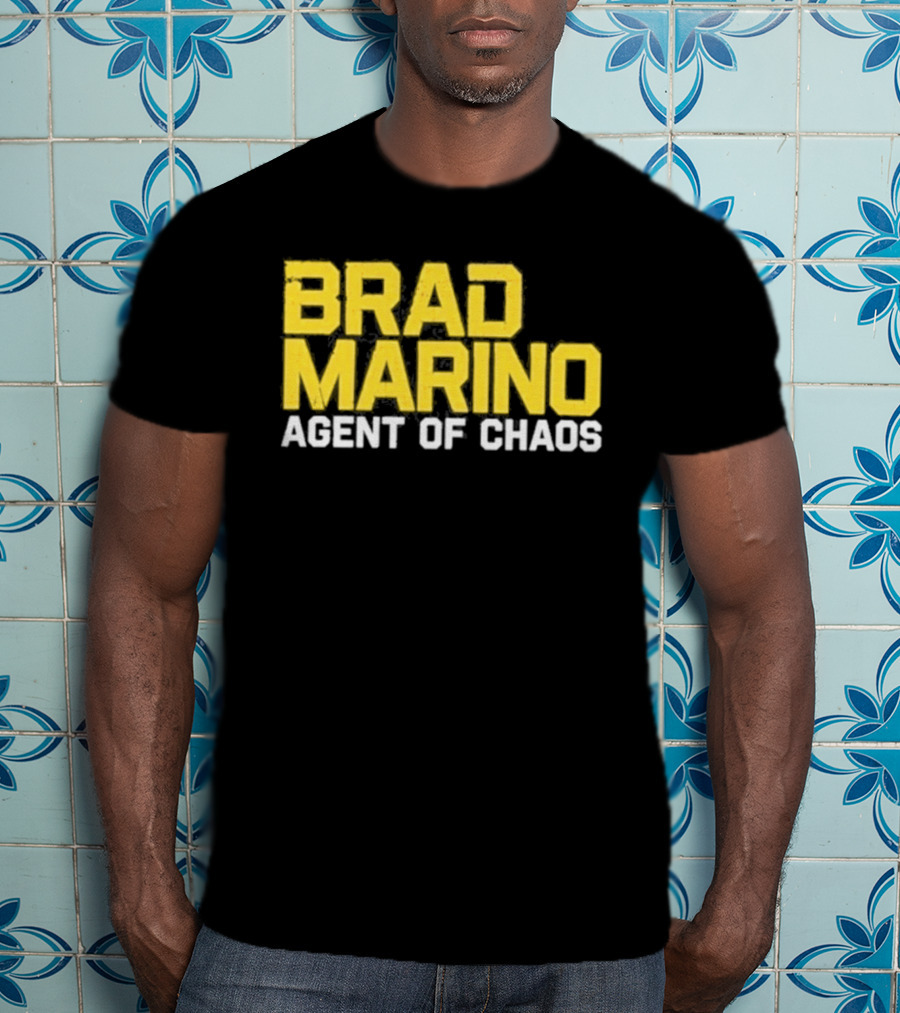 Brad Marino Agent Of Chaos Yellow T-Shirt