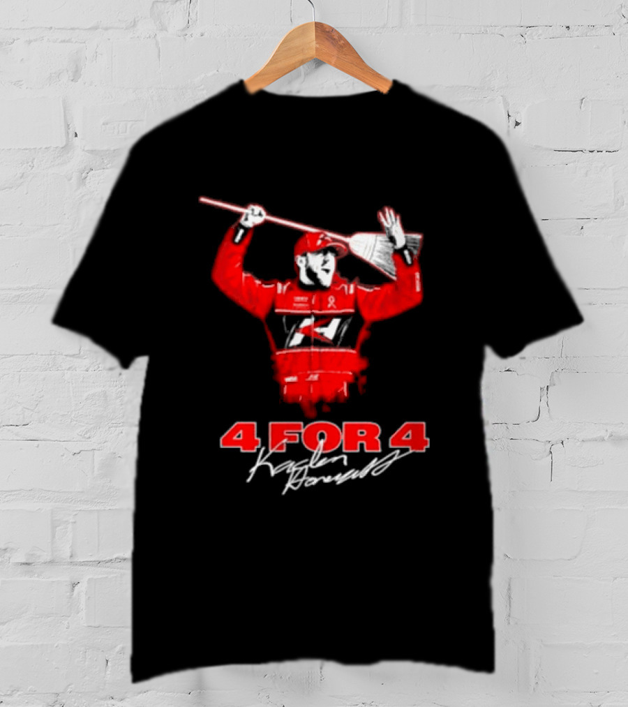 Kaden Honeycutt 4 For 4 NASCAR Craftsman Truck Series Weekend Sweep T-Shirt