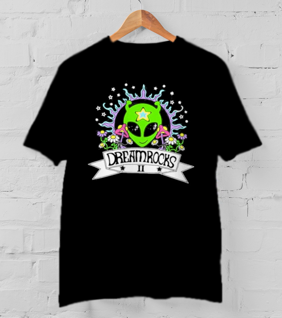 LSDREAM 2026 DREAMROCKS II Morrison Red Rocks May 16 2026 Psychedelic Alien Floral T-Shirt