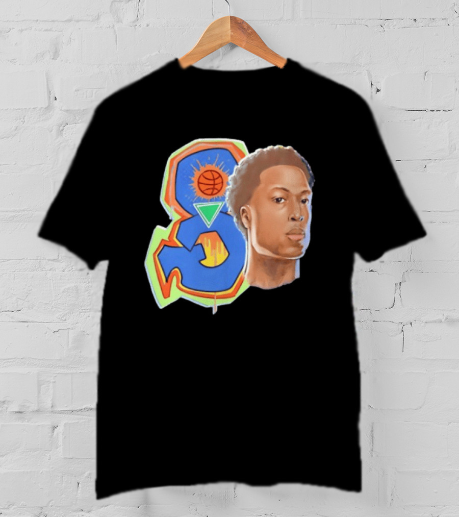 OG Anunoby OG8 New York Knicks Basketball Art NBA T-Shirt