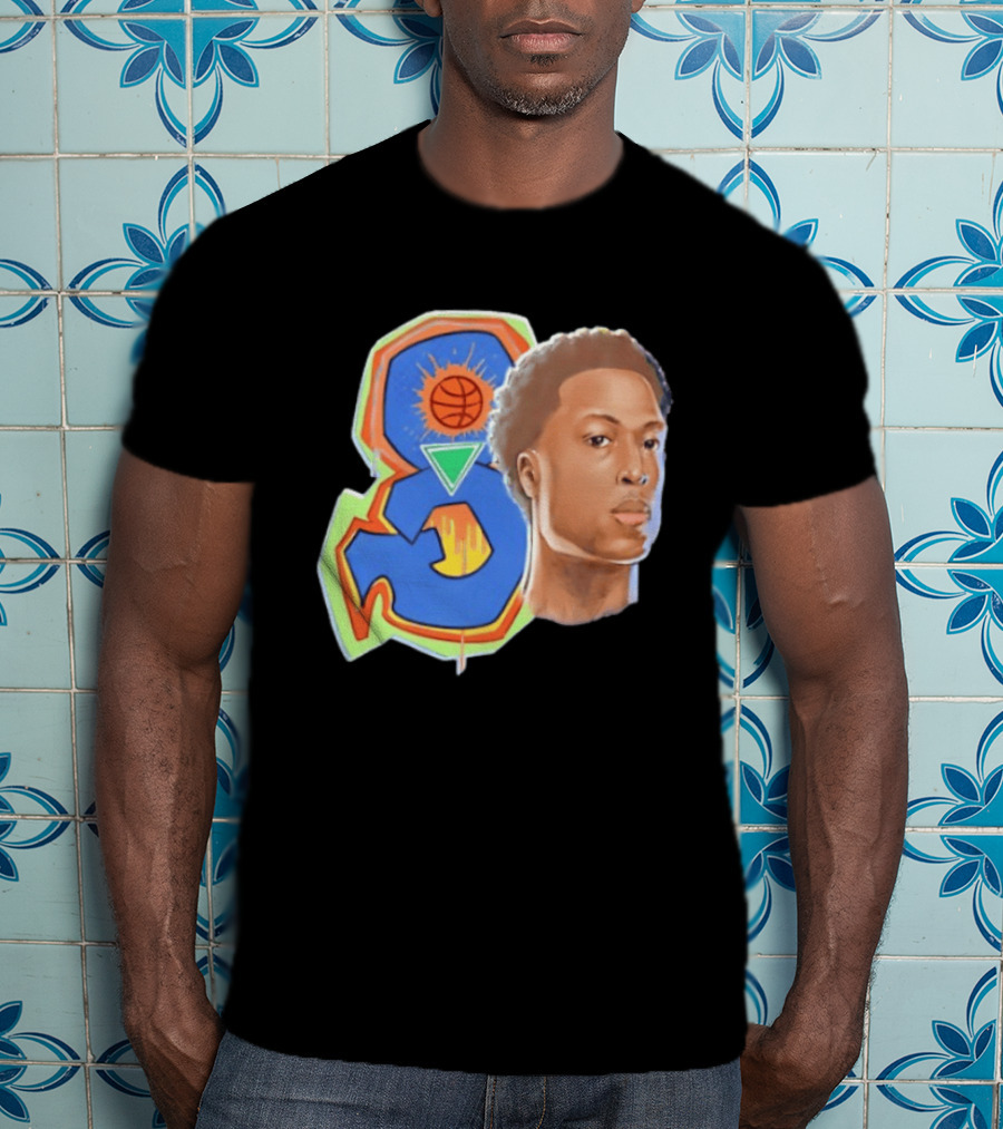 OG Anunoby OG8 New York Knicks Basketball Art NBA T-Shirt