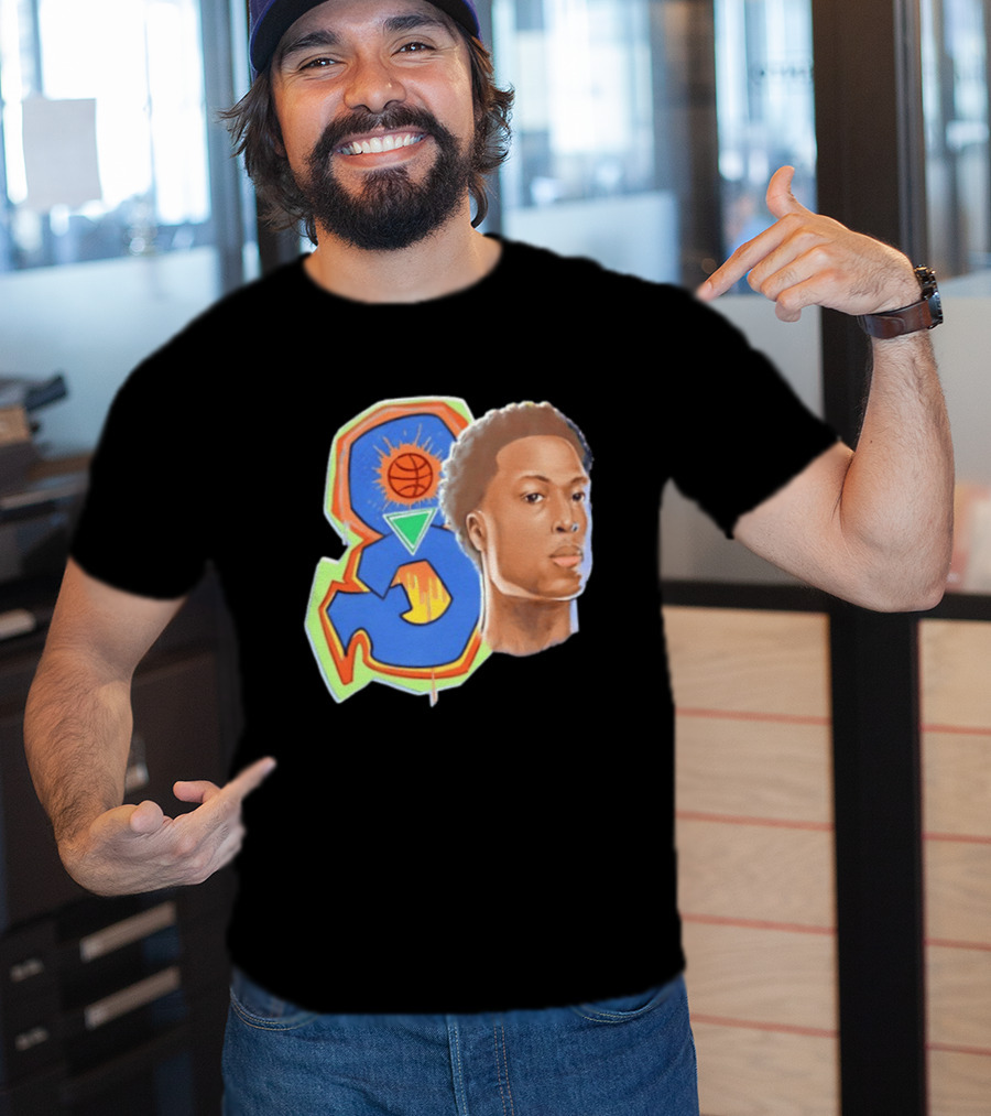 OG Anunoby OG8 New York Knicks Basketball Art NBA T-Shirt