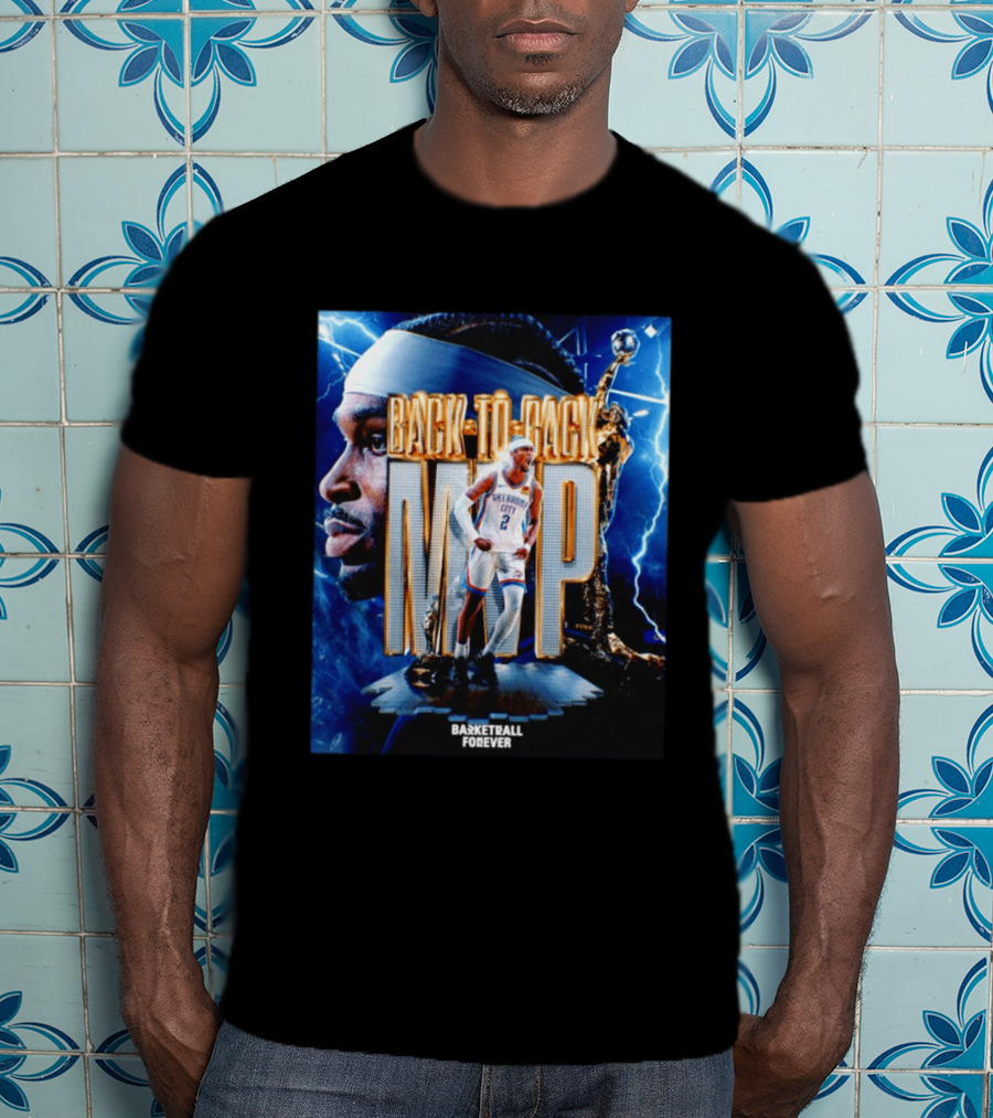 Back To Back MVP Oklahoma City Basketball Forever T-Shirt