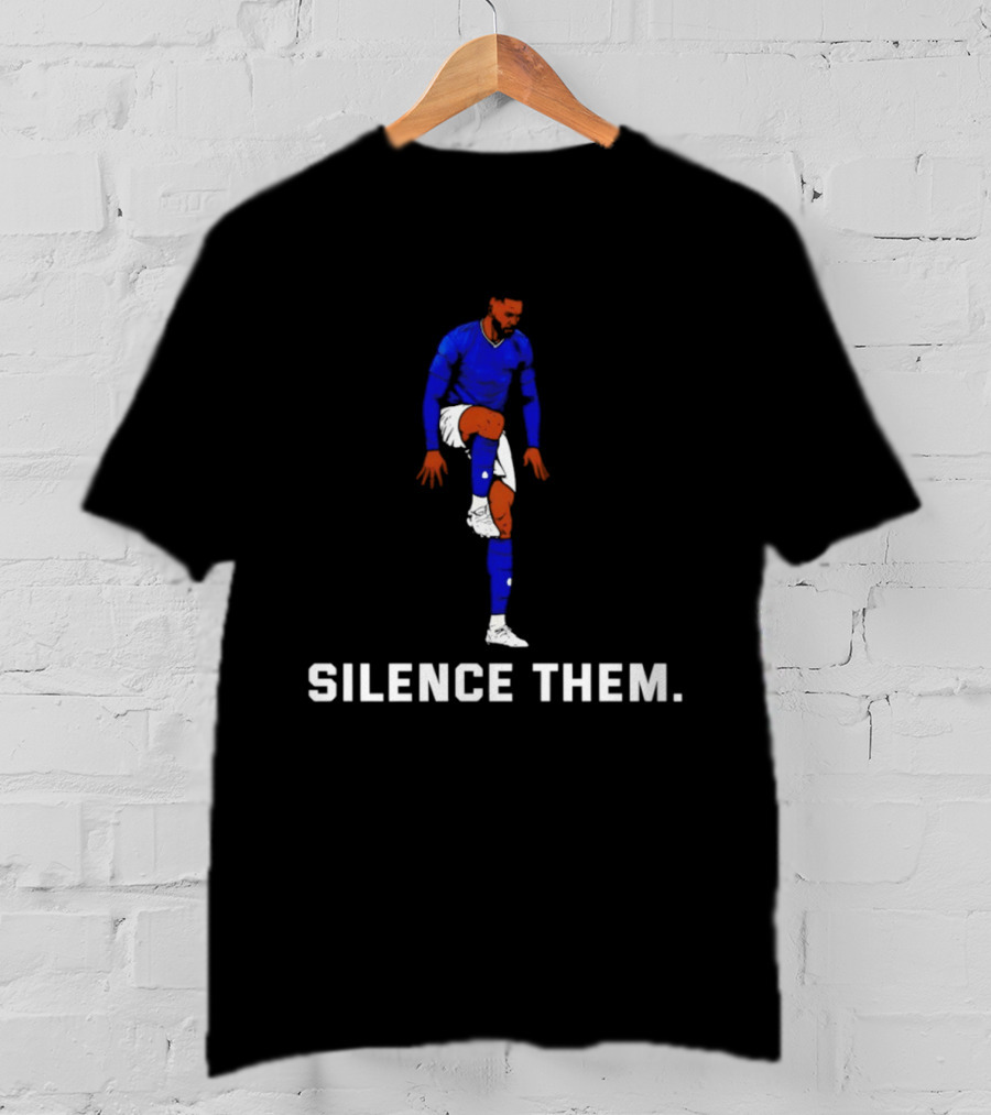 Beto #9 Everton FC Silence Them 2026 T-Shirt
