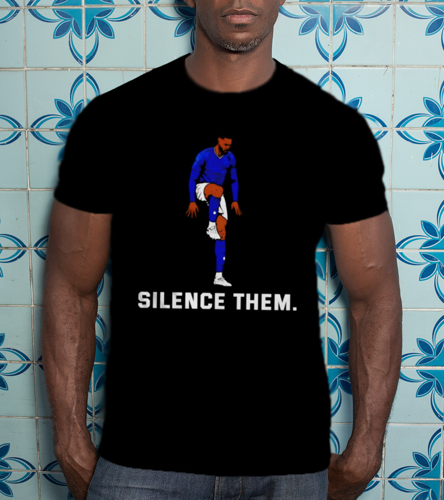 Beto #9 Everton FC Silence Them 2026 T-Shirt