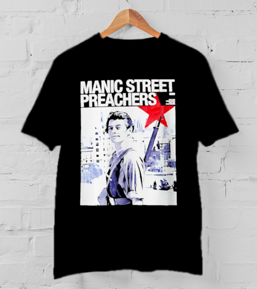 Manic Street Preachers Red Star Image T-Shirt