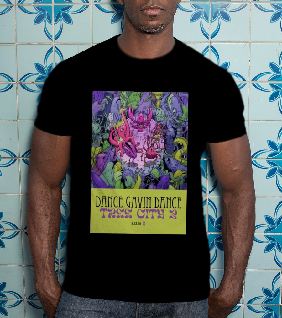 Dance Gavin Dance Tree City 2 May 22 2026 Concert T-Shirt