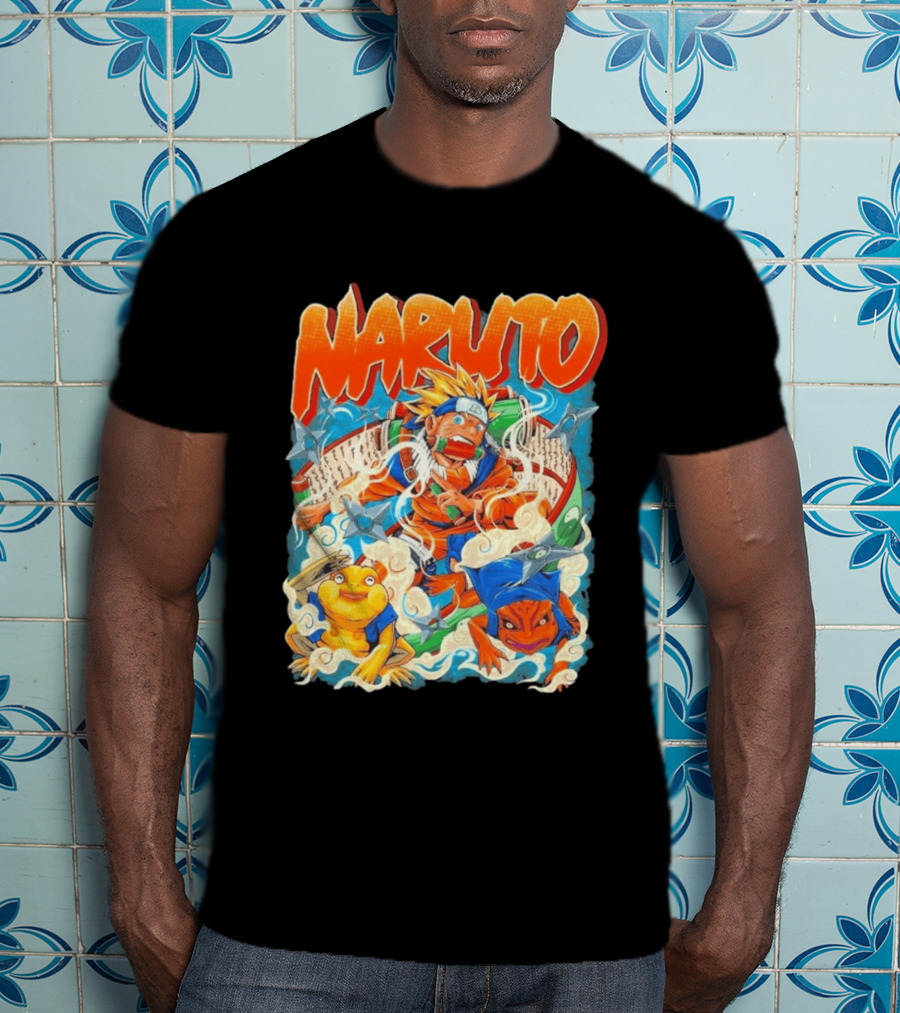 Naruto Uzumaki Toad Summoning Adventure Anime Ninja T-Shirt