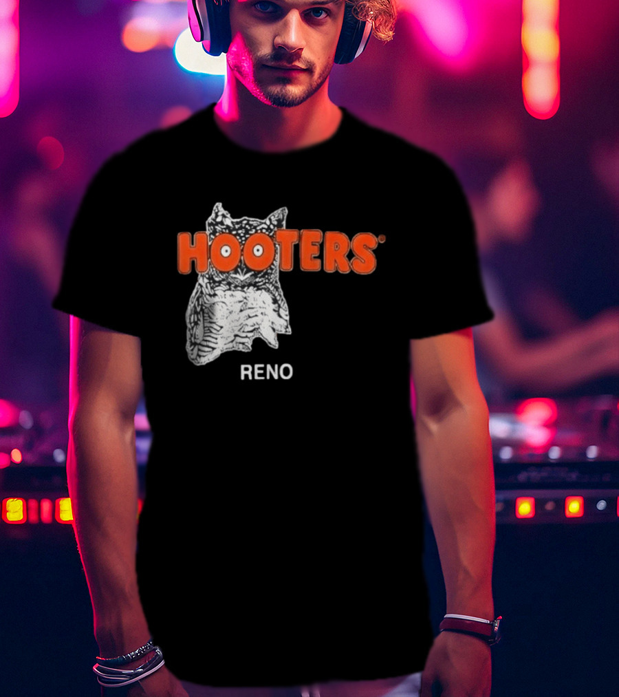 Naz Reid Hooters Reno Owl T-Shirt