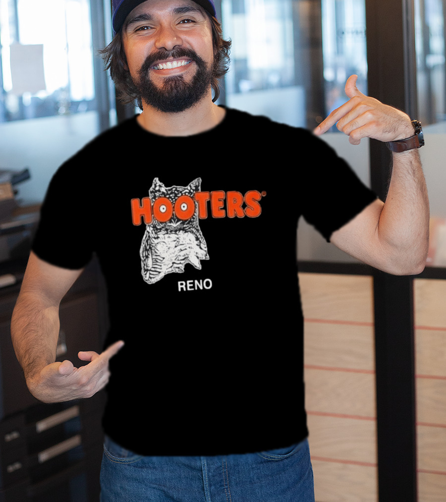 Naz Reid Hooters Reno Owl T-Shirt
