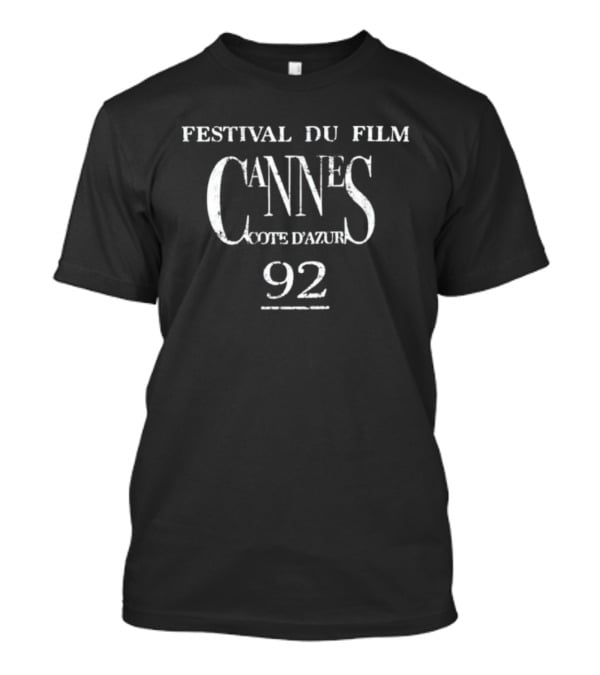 Festival Du Film Cannes Côte D'Azur 1992 T-Shirt