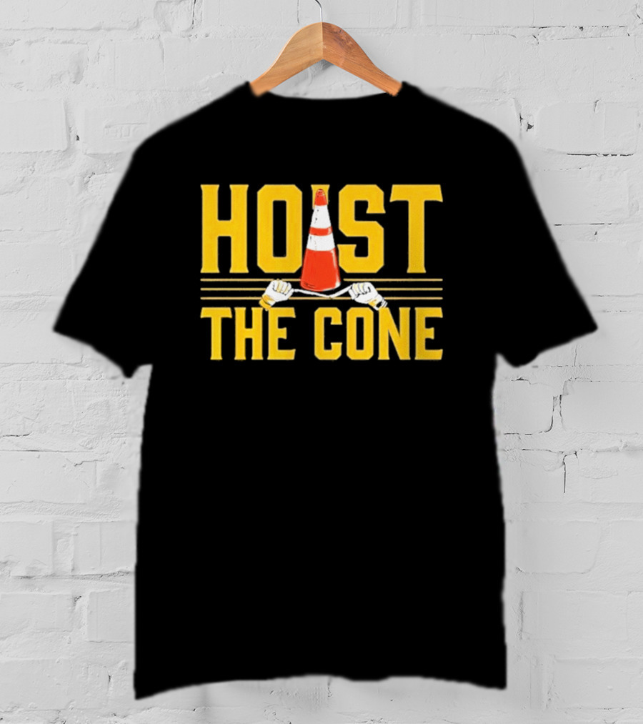 Pittsburgh Hoist The Cone Baseball Meme T-Shirt