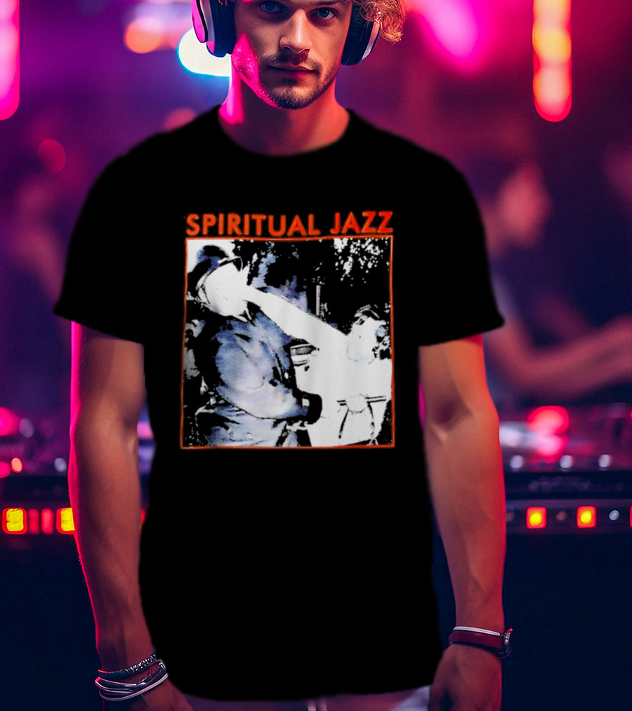 Spiritual Jazz Horn Player Watercolor T-Shirt