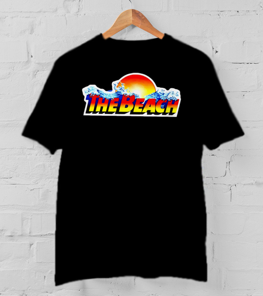The Beach Waterpark Vintage Sunset Wave T-Shirt