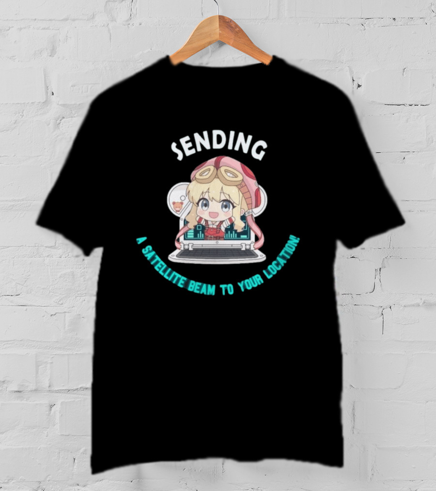 Tita Russell Sending A Satellite Beam To Your Location T-Shirt