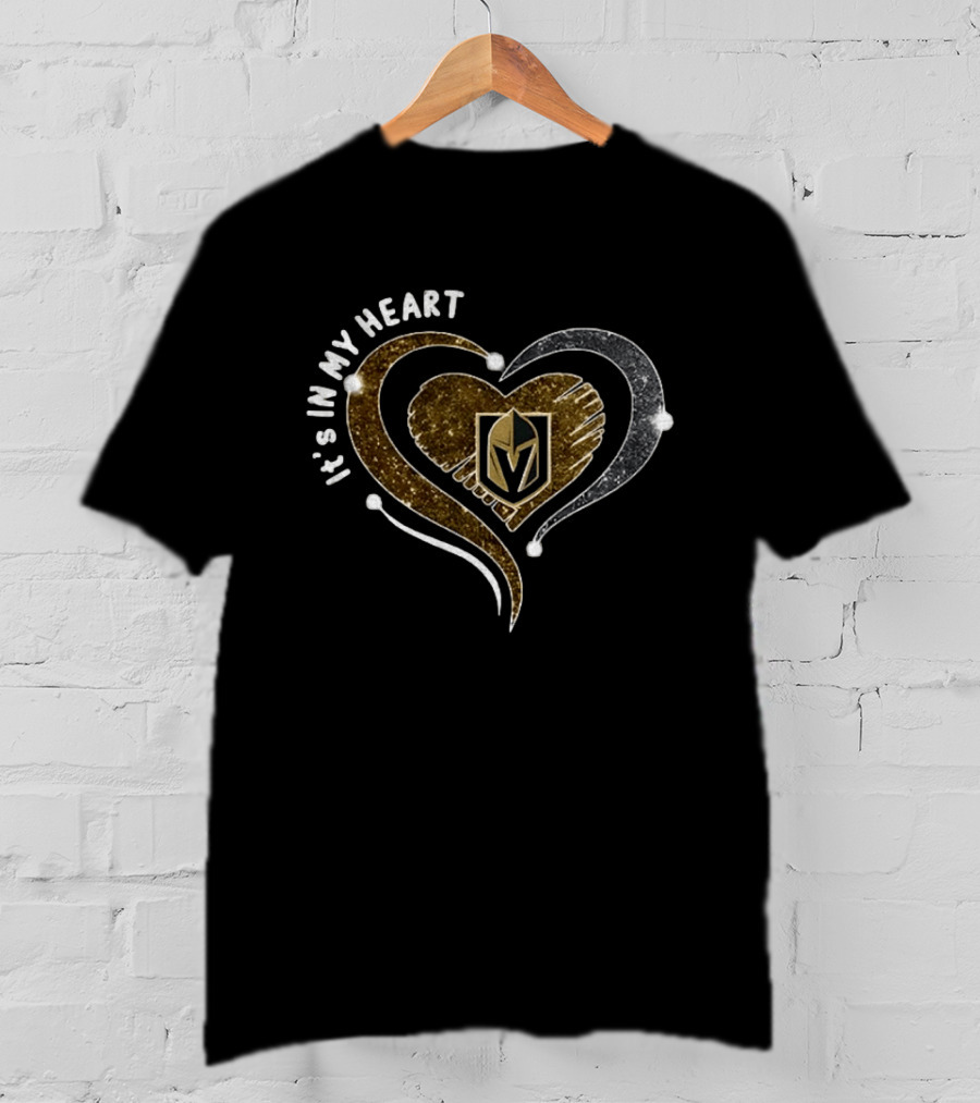 Vegas Golden Knights It's In My Heart Hockey NHL 2026 T-Shirt