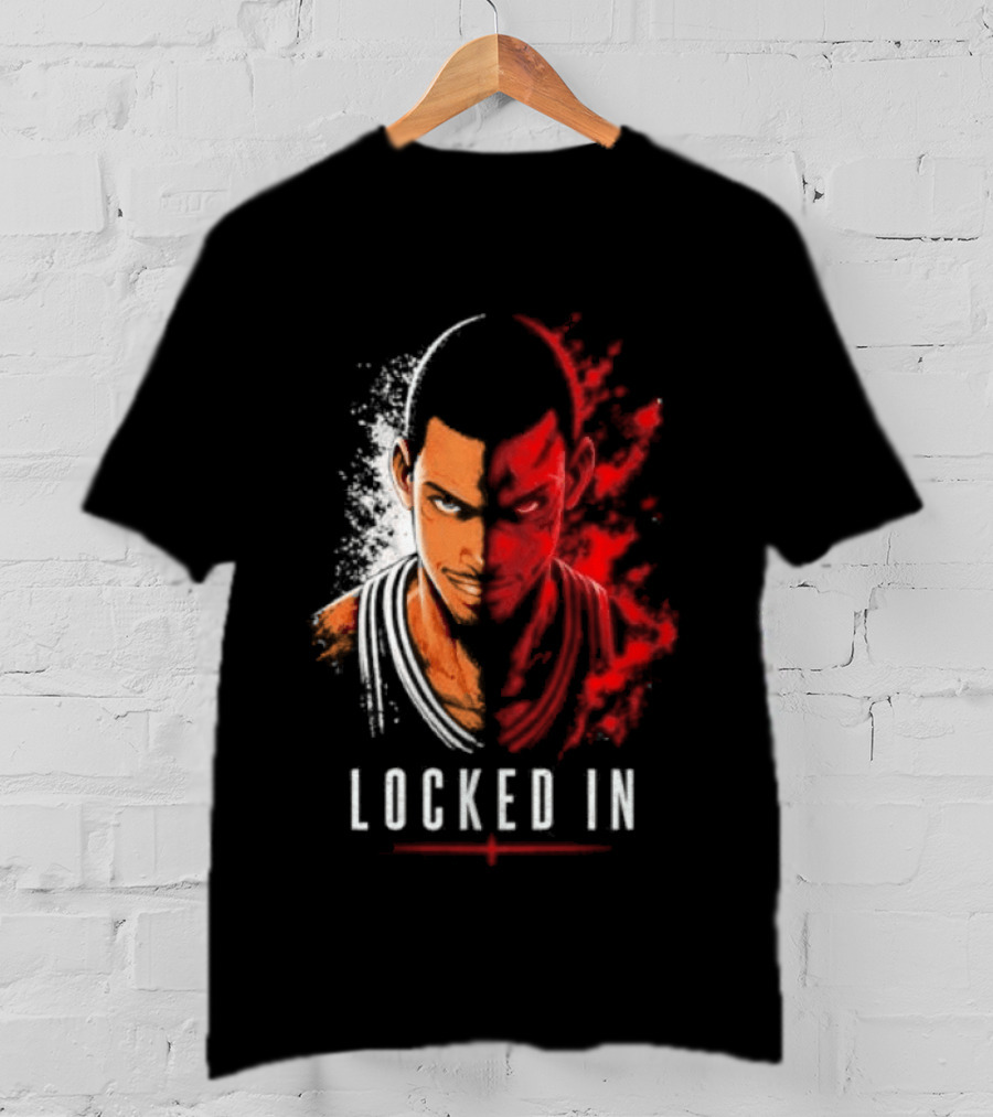 Victor Wembanyama Locked In Spurs Basketball Dual Color T-Shirt