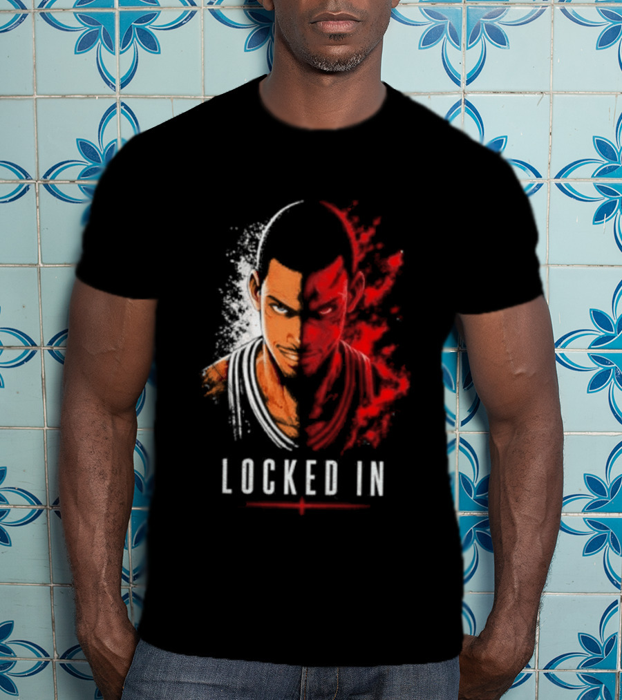 Victor Wembanyama Locked In Spurs Basketball Dual Color T-Shirt