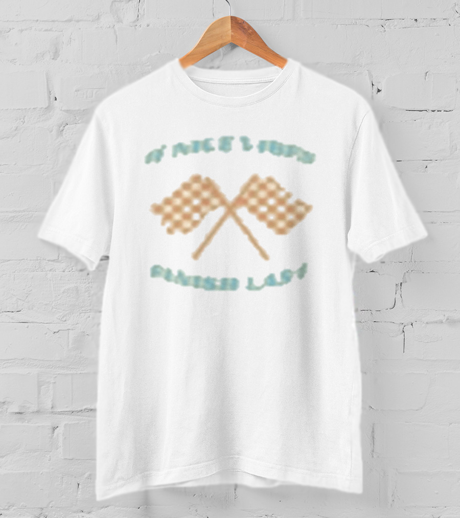Andy Grammer Save A Spot In The Back For Me Racing Flags Finish Last T-Shirt