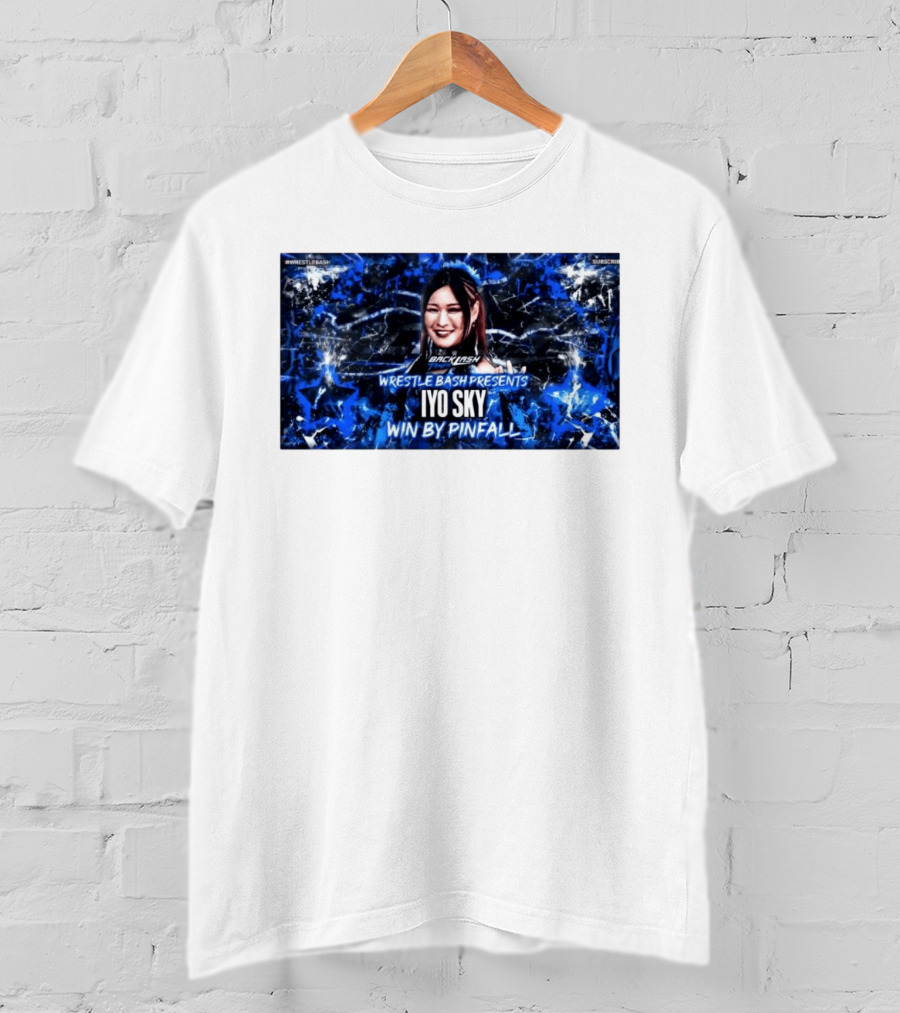Backlash Tampa Wrestle Bash Presents Iyo Sky Win By Pinfall T-Shirt