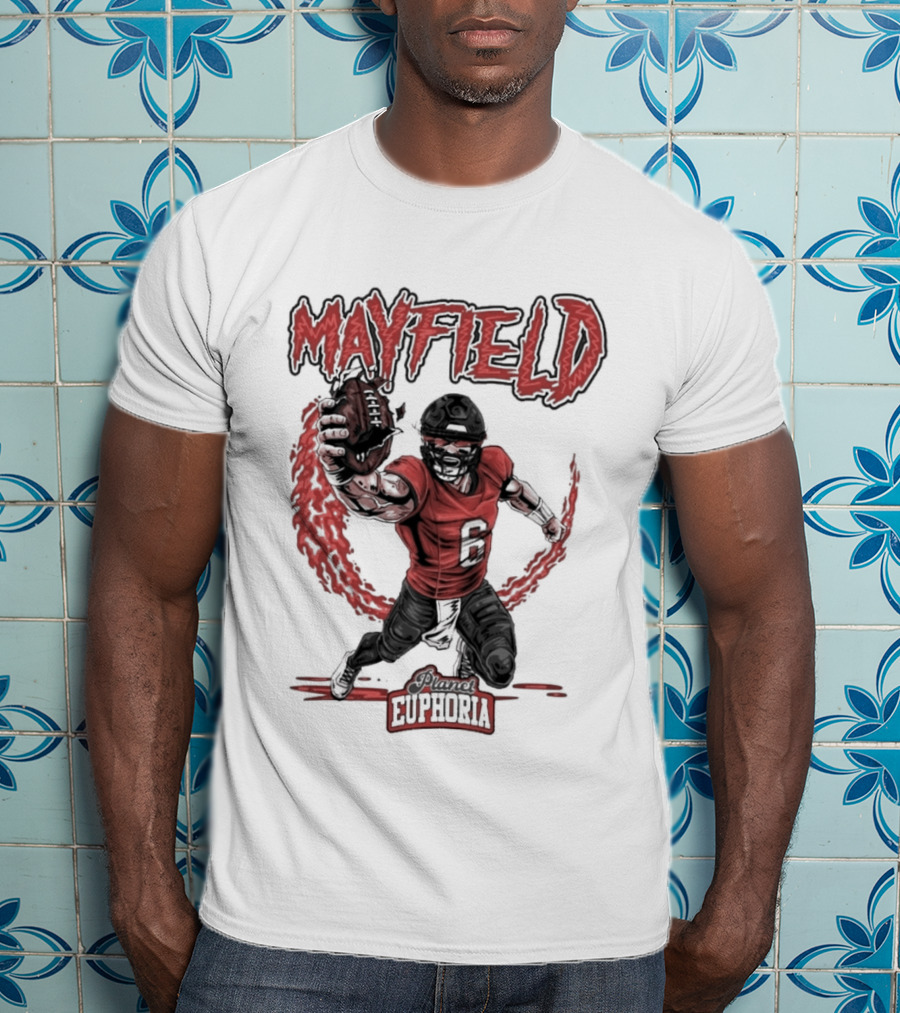 Mayfield Oklahoma Fire Cannon Football T-Shirt