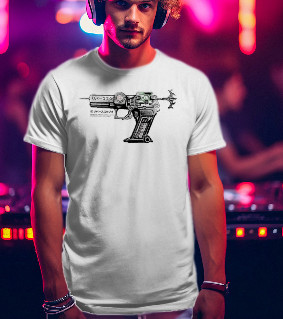 Boxy Beyglock Sniper Grip Laser Gun T-Shirt